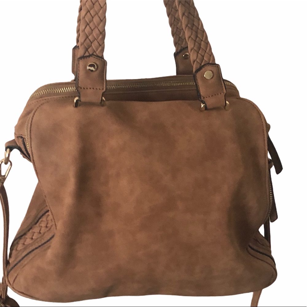 Brown Satchel Handbag